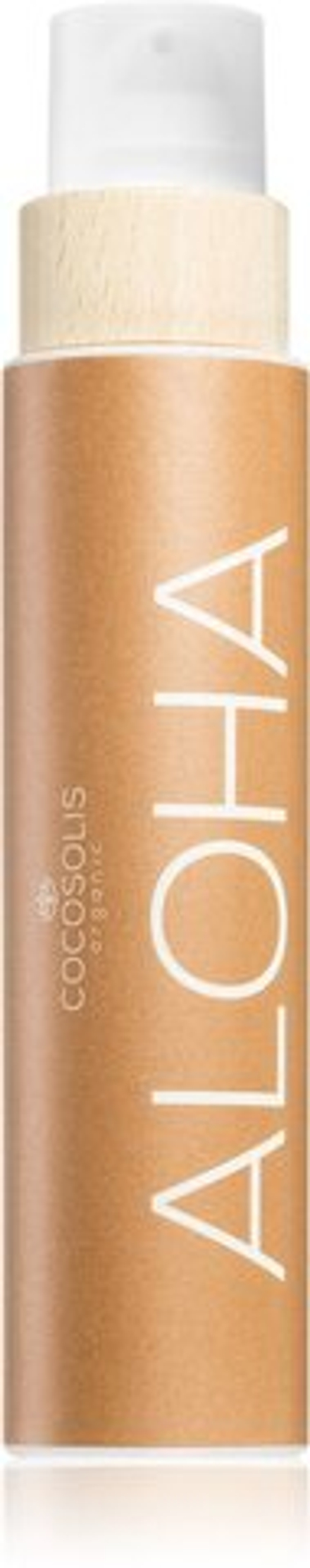 COCOSOLIS ALOHA - уходовое масло для загара для оснований защитных фильтров /  z zapachem Coconut 200  ml  / GTIN 3800500519913