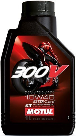MOTUL 300V 4T FL ROAD RACING 10W40 (1л) VN синтетическое моторное масло (мото)