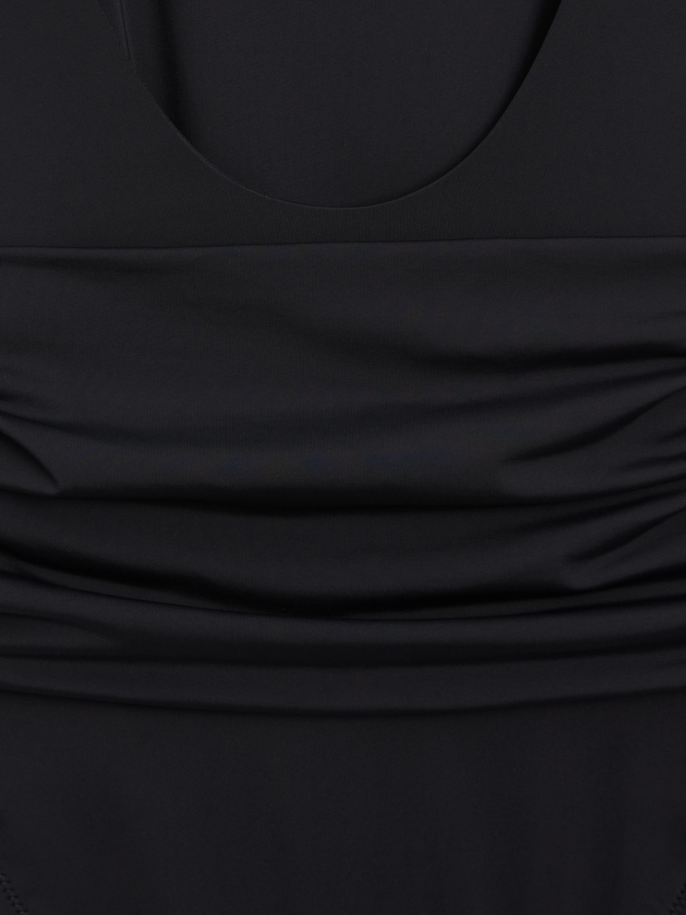 Massimo Dutti Купальник со стразами, черный