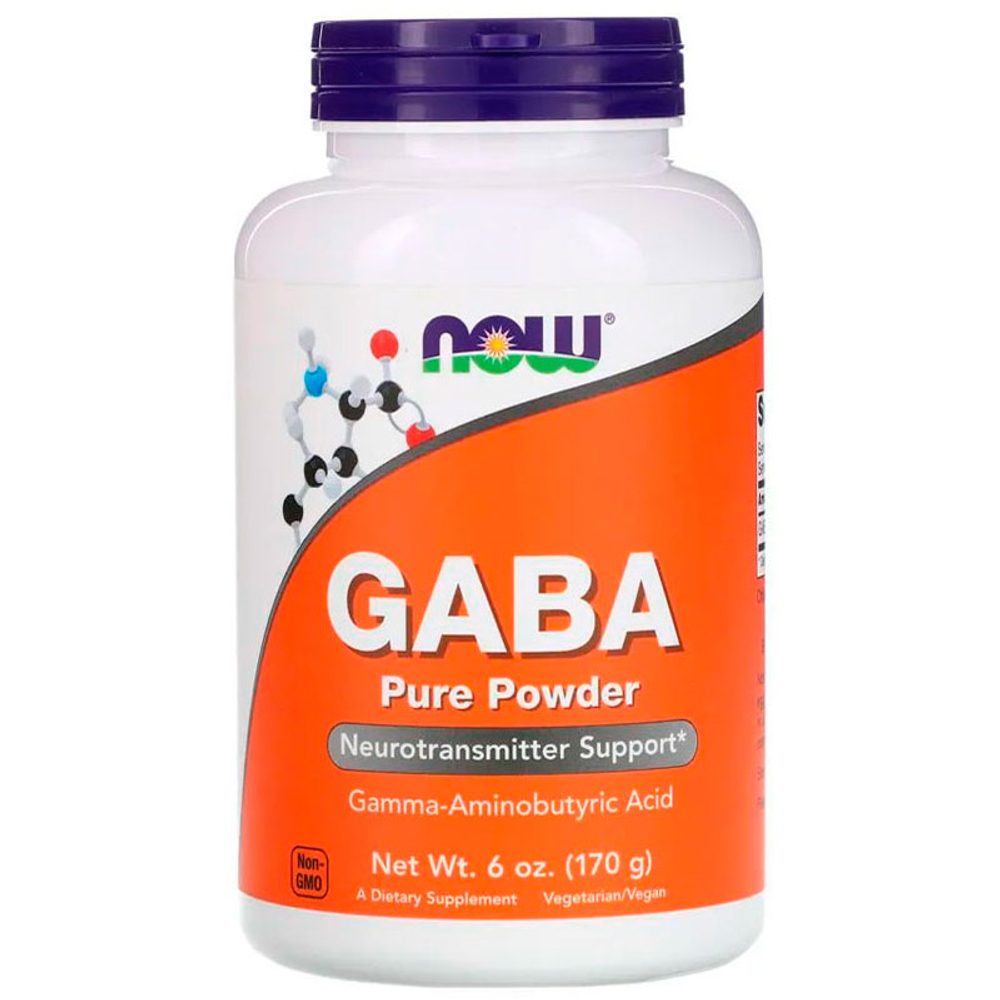 NOW Gaba Pure Powder (170 гр.)