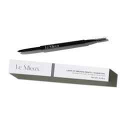 Карандаш для бpoвей оттенок Древесный уголь | Le Mieux Love My Brows Pencil Charcoal