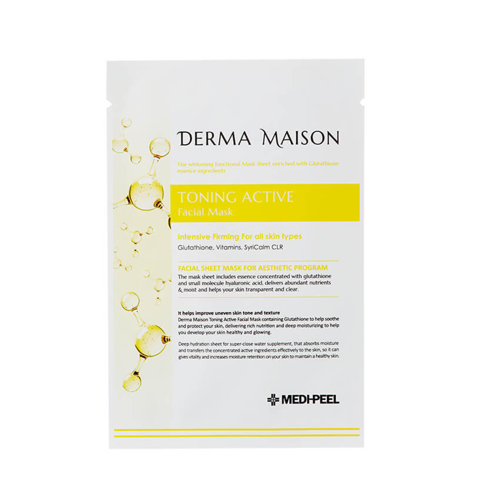 Маска с витаминным комплексом Medi-Peel Derma Maison Toning Active Facial Mask, 23 мл