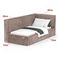 Кровать Bever ПРАВАЯ 90 с ортопедическим основанием без ПМ Nebby 211