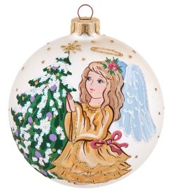 Элита НФШ-1670/2 Ел.украшение Шар «Ангел» 100 мм