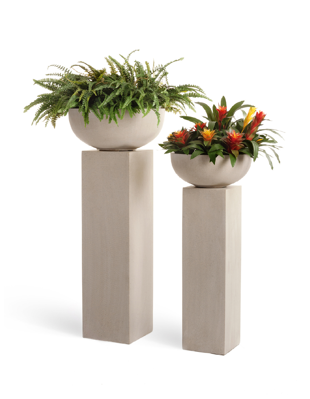 Колонна TREEZ Effectory Beton Белый песок в-120 см, 34х34 см 1/1 41.3317-02-007-BE-120