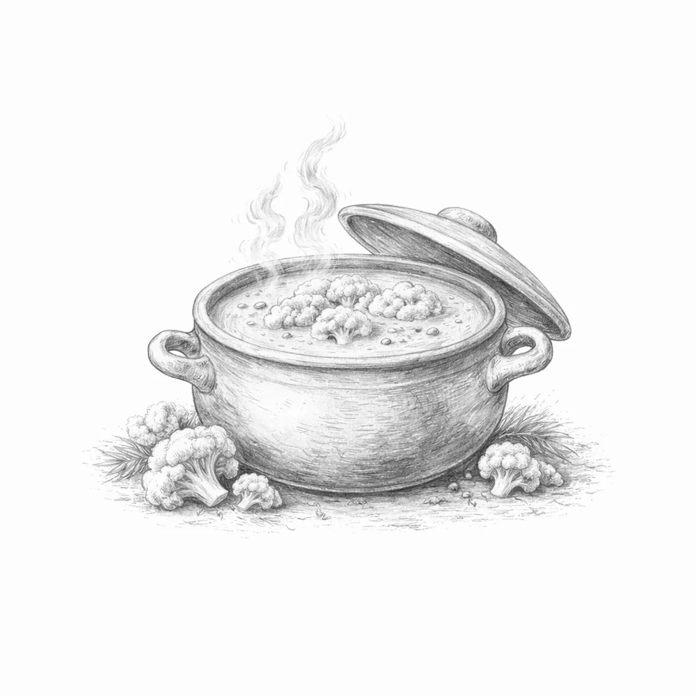 Крем-суп из цветной капусты