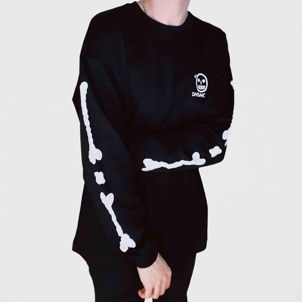 Лонгслив DNSMCBR Bones Черный
