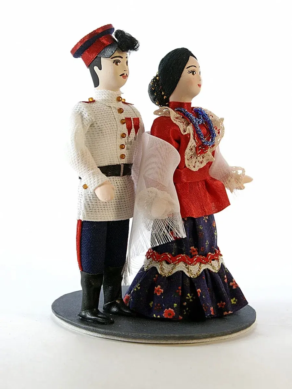 Кукла коллекционная Казак с казачкой