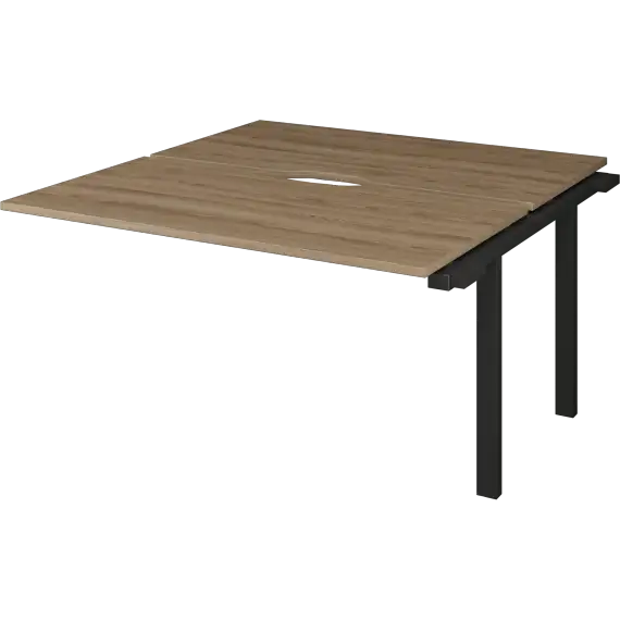 Модуль двойной на металлокаркасе НТМП.ПО.Б2-120Э  1200x1496x750 Аргентум-МП