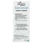 Light Mountain, Color the Gray! Натуральная краска для волос, светлый коричневый 7 унции (198 г)