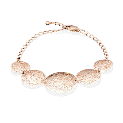 Браслет из красного золота