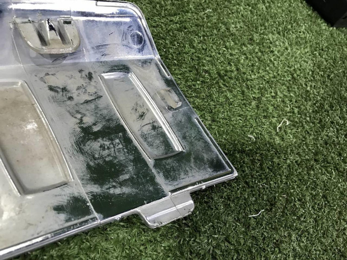 Накладка заднего бампера Mercedes GL X166 (2012-2016)