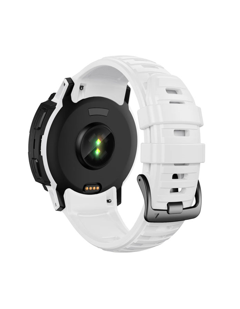 Ремешок 26 мм для Garmin Instinct 2X Solar / Instinct 2X Solar Tactical (Крепление Torch) Белый