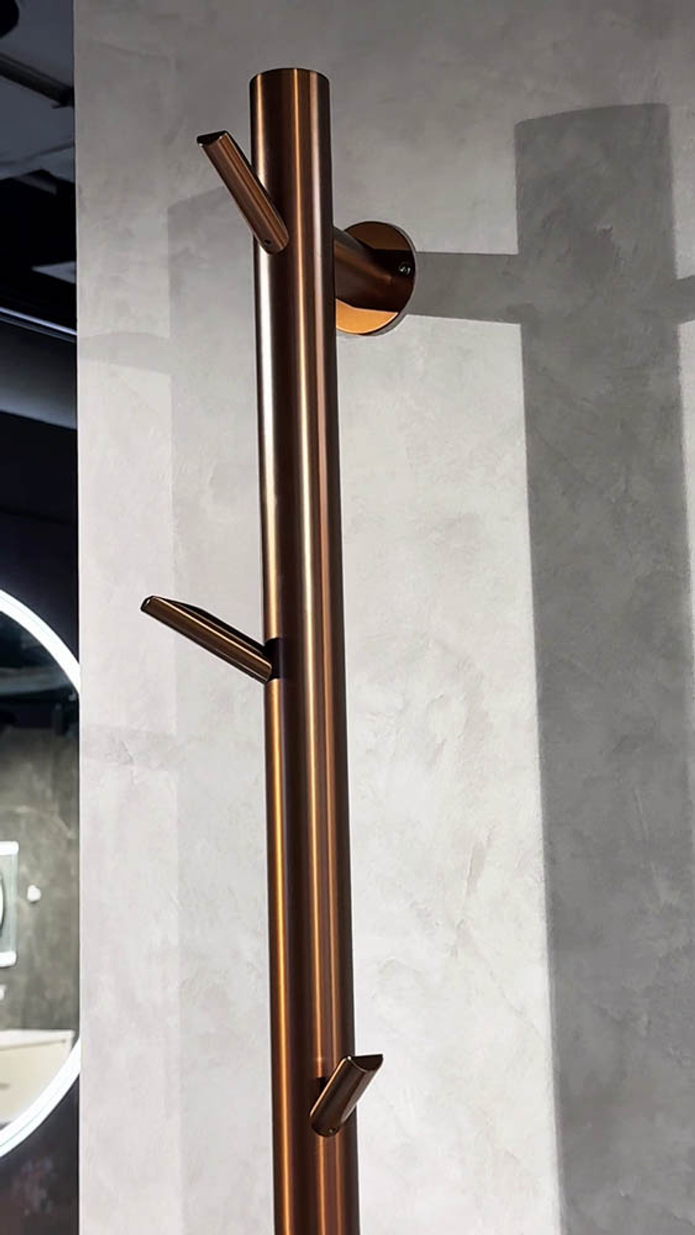 Полотенцесушитель электрический OAK BRUSHED BRONZE новый 50мм