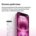 Смартфон Apple iPhone 16 128 ГБ, Dual: nano SIM + eSIM, черный