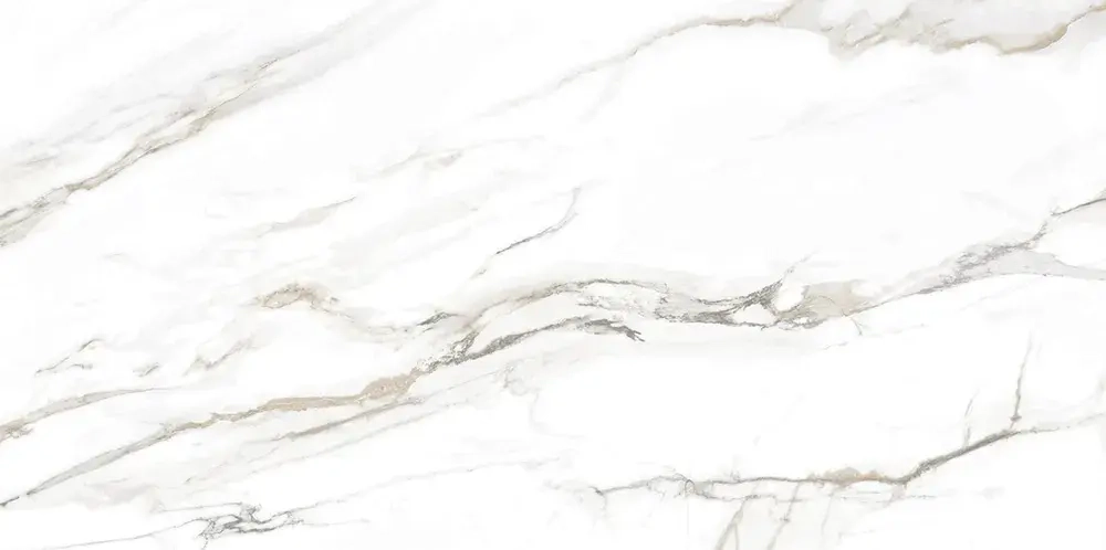 Настенная плитка ALMA Ceramica TWU09VRD004 Varadero 50x24.9 белая глянцевая под мрамор