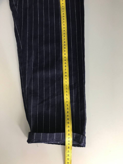 Брюки Topshop в полоску, маркировка 34, визуально на 40 размер