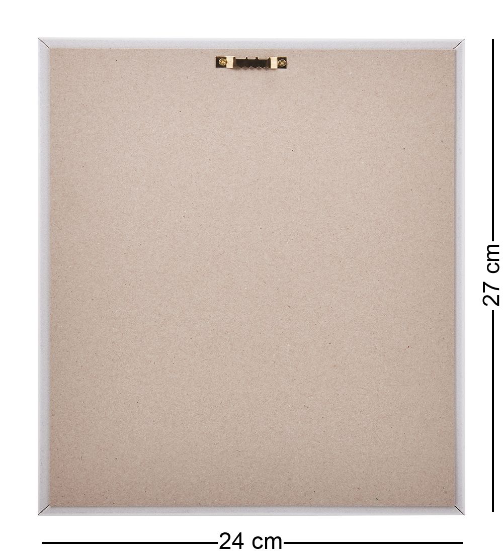 AMB-04/ 1 Картина «Олени у реки» (с янтарной крошкой) H-18см