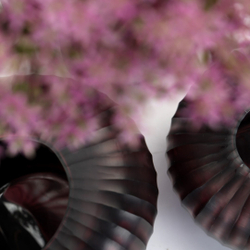 Ваза Guaxs Melrose Light Amethyst/Amethyst, 22 см