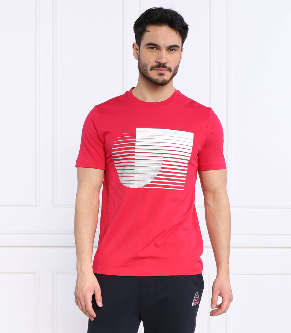 футболка tee 6 BOSS GREEN - розовый(50491337)