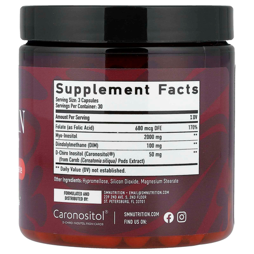 SMNutrition, Ovarian Support Complex, 90 капсул