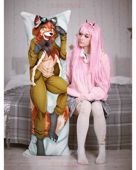 Дакимакура Фурри Красная Панда арт. 0635