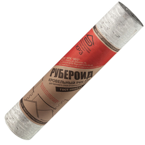 Рубероид РКК-350 10м Рязань ГОСТ (крошковое покрытие)