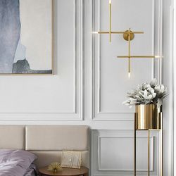 Настенное Бра Traverse Wall Gold H98 By Imperiumloft