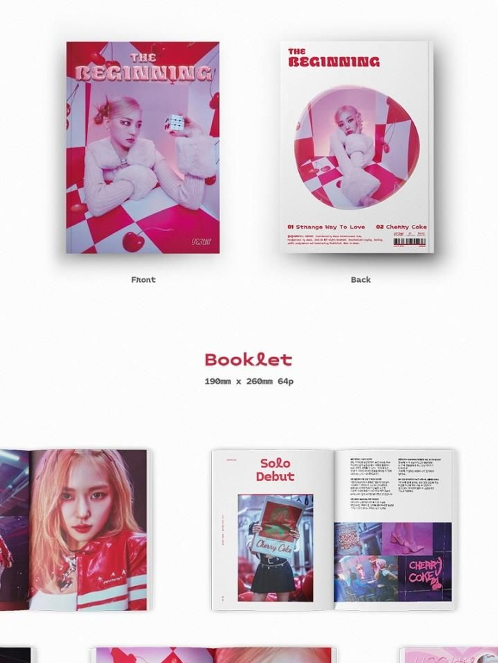 Альбом YEEUN - The Beginning 1st Single Album