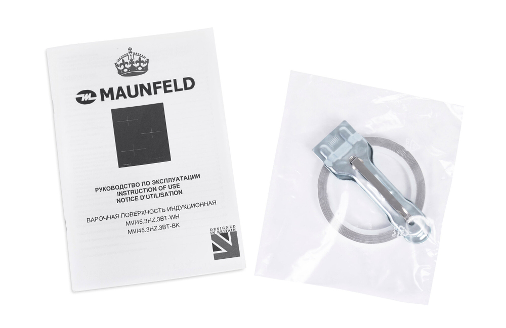 Индукционная варочная панель MAUNFELD MVI45.3HZ.3BT-WH фото 9