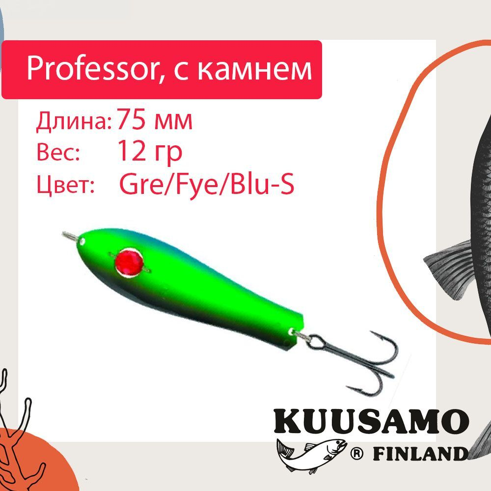 Блесна для рыбалки Kuusamo Professor