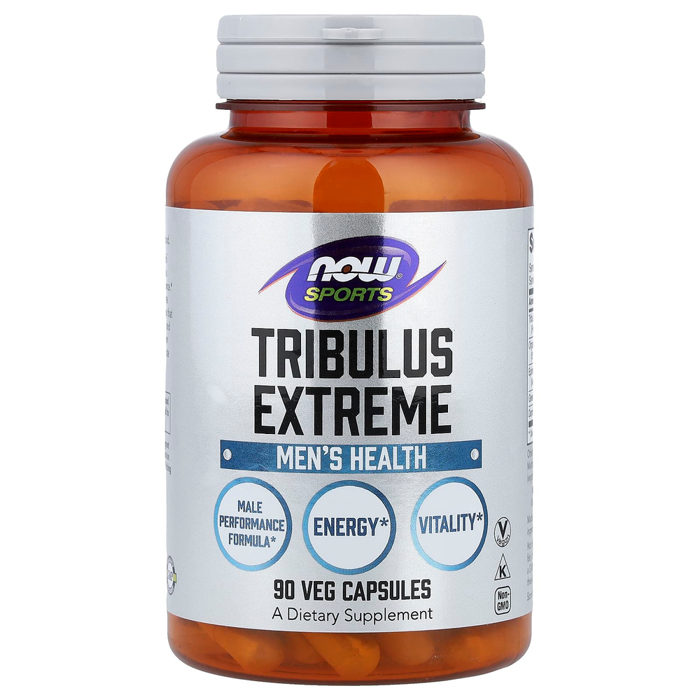 NOW Foods, Sports, Tribulus Extreme, для мужского здоровья, 90 растительных капсул