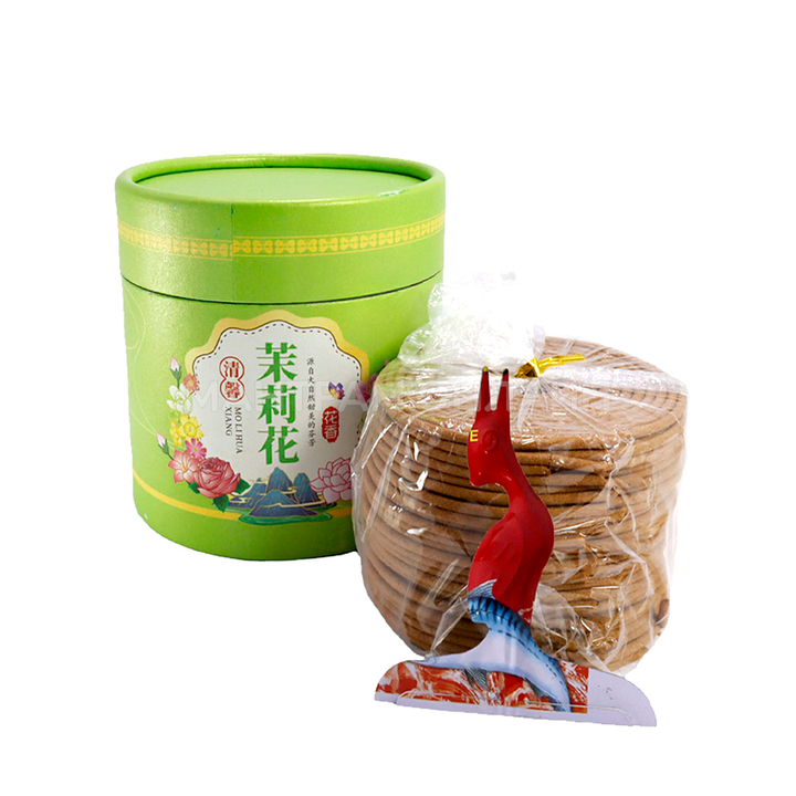 Благовония спирали Жасмин малый тубус 48 спиралей