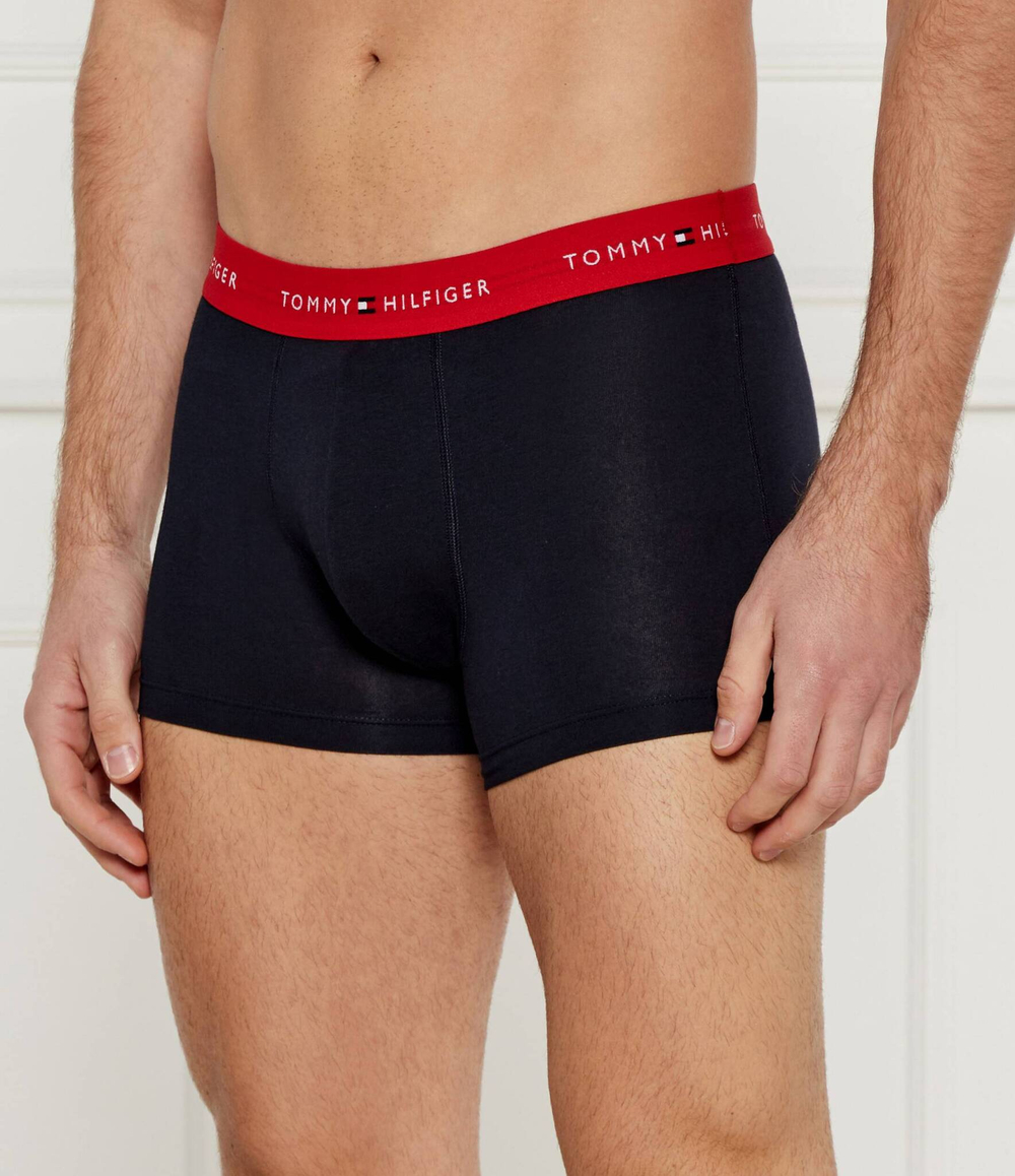 Трусики-боксеры 3шт. Tommy Hilfiger - черный(UM0UM02763)