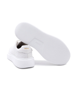 Кожаные кроссовки amber BOSS BLACK - белый(50513433)