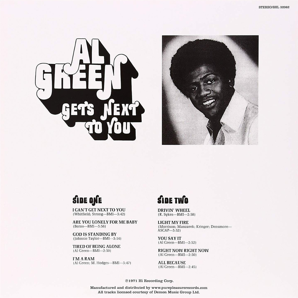 Al Green / Gets Next To You (LP)