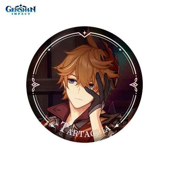Значок Геншин Импакт Тарталья / Genshin Impact Character PV Series Tartaglia