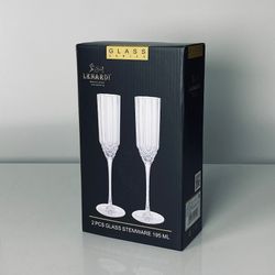 Lenardi 588-704 Набор из 2 фужеров 210мл в под.уп.(х12)Стекло