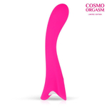 Розовый вибратор для G-стимуляции с 9 режимами вибрации - 19,9 см.