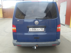 Фаркоп для Volkswagen T5 минивэн/фургон (2003-) (без электрики) (паспорт и сертификат) AvtoS.VW29