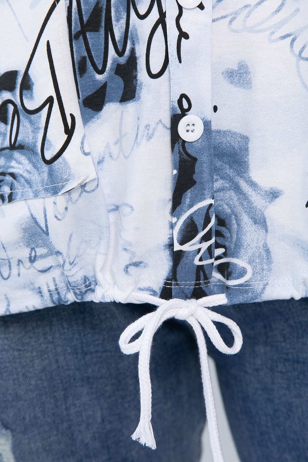 Блуза Велес (синяя) Б13758-20М LT Collection