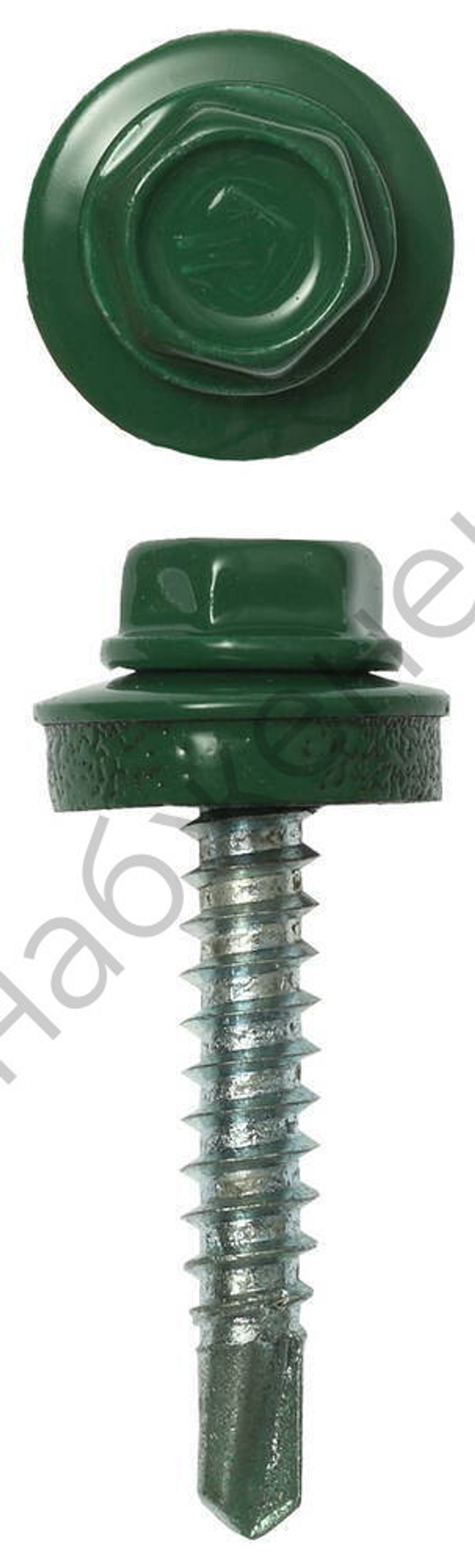 ЗУБР СКД 6002 29 х 4.8 мм, зел. лист, кровельный саморез, 2500 шт (4-300310-48-029-6002)