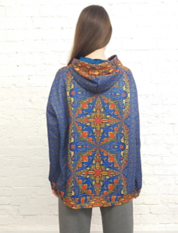 Худи "Бестиарий с леопардом"