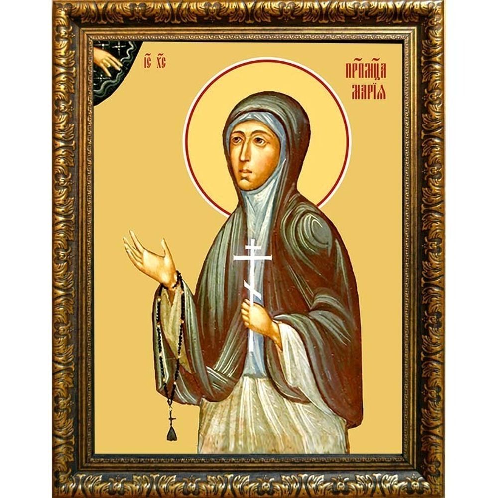 Мария Цейтлин преподобномученица, монахиня. Икона на холсте.