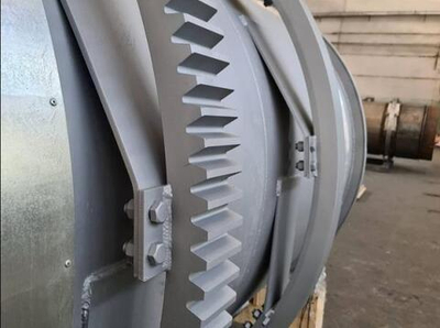 Зубчатый сегмент сушильного барабана