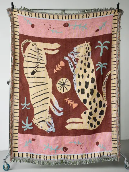 Тканный плед Tigr, 130x180 см