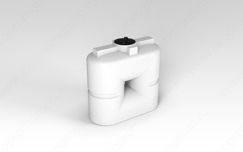 Ёмкость пластиковая пищевая ЭкоПром S 750 л. узкая округлая (60x134x134см;серый) - арт.555286