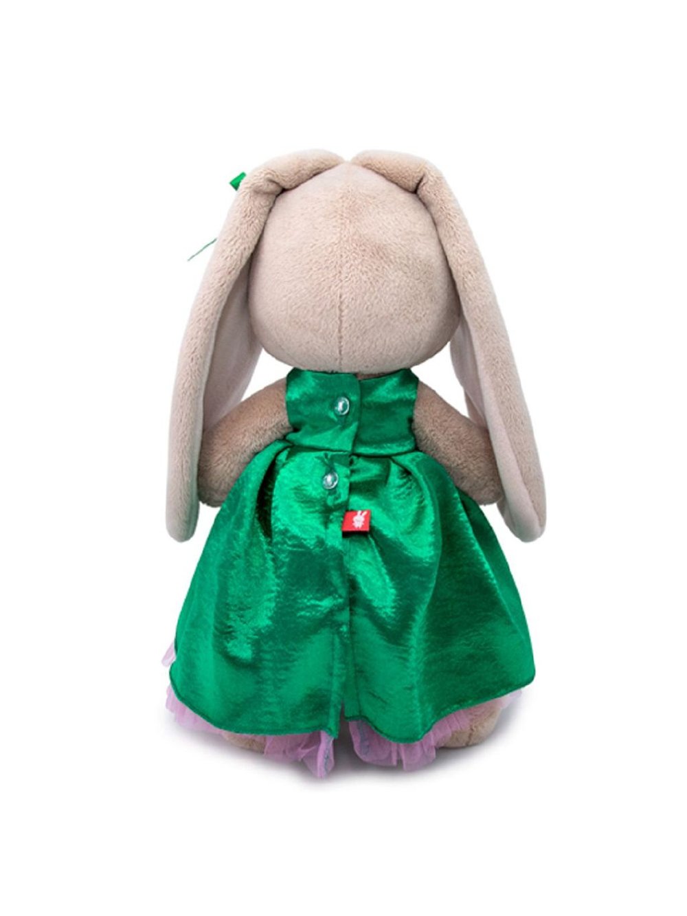 Мягкая игрушка Зайка Ми в нарядном платье 32 см