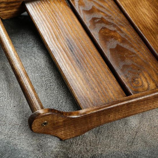 Поднос деревянный для завтрака "Лофт", 45х25 см