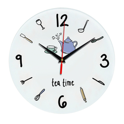 Настенные часы Tea Time для кухни